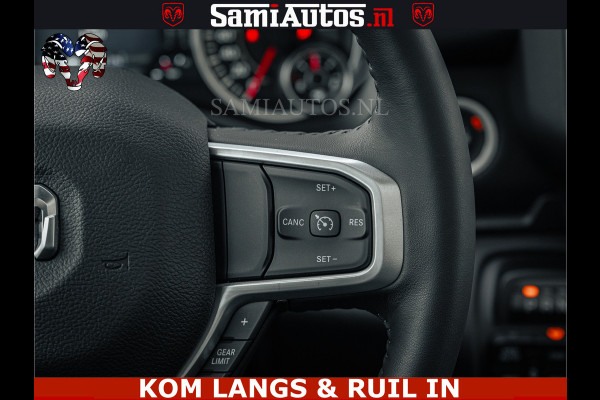 Dodge Ram SPORT | 5.7 V8 4x4 HEMI | PANORAMA DAK | GROOTSCHERM 12 INCH | LPG | Patriot Blue CREW CAB | DUBBELE CABINE | 5 PERSOONS | DC | VOORRAAD NR 2555 - 3325 | De specialist in Amerikaanse pick‑ups in Nederland en Europa.
