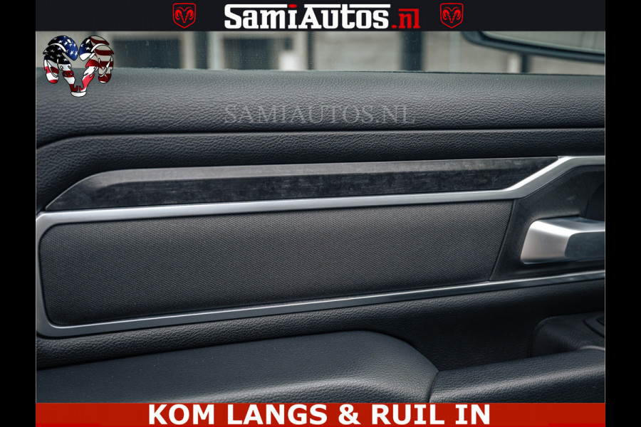 Dodge Ram SPORT | 5.7 V8 4x4 HEMI | PANORAMA DAK | GROOTSCHERM 12 INCH | LPG | Patriot Blue CREW CAB | DUBBELE CABINE | 5 PERSOONS | DC | VOORRAAD NR 2555 - 3325 | De specialist in Amerikaanse pick‑ups in Nederland en Europa.
