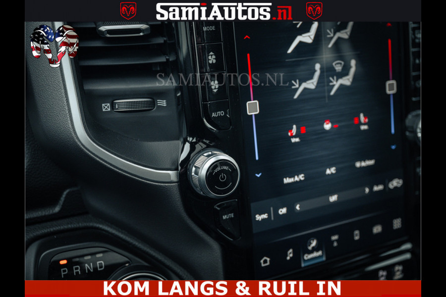 Dodge Ram SPORT | 5.7 V8 4x4 HEMI | PANORAMA DAK | GROOTSCHERM 12 INCH | LPG | Patriot Blue CREW CAB | DUBBELE CABINE | 5 PERSOONS | DC | VOORRAAD NR 2555 - 3325 | De specialist in Amerikaanse pick‑ups in Nederland en Europa.