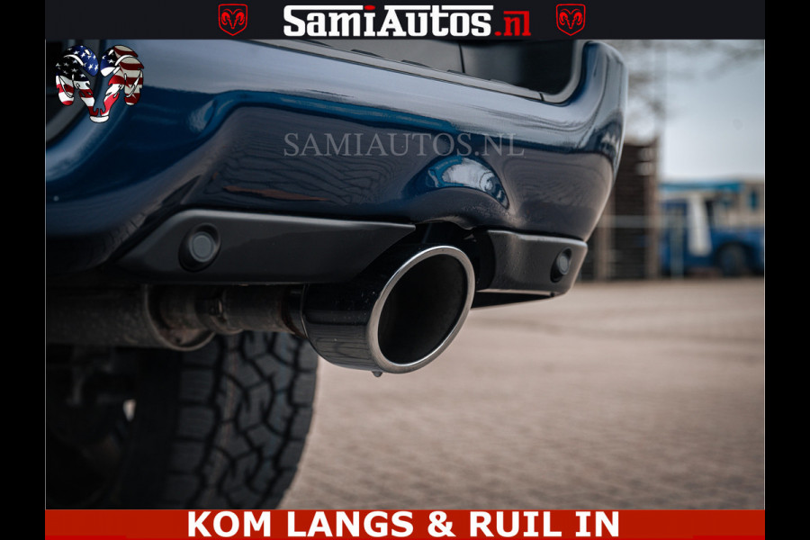 Dodge Ram SPORT | 5.7 V8 4x4 HEMI | PANORAMA DAK | GROOTSCHERM 12 INCH | LPG | Patriot Blue CREW CAB | DUBBELE CABINE | 5 PERSOONS | DC | VOORRAAD NR 2555 - 3325 | De specialist in Amerikaanse pick‑ups in Nederland en Europa.