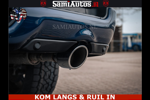 Dodge Ram SPORT | 5.7 V8 4x4 HEMI | PANORAMA DAK | GROOTSCHERM 12 INCH | LPG | Patriot Blue CREW CAB | DUBBELE CABINE | 5 PERSOONS | DC | VOORRAAD NR 2555 - 3325 | De specialist in Amerikaanse pick‑ups in Nederland en Europa.