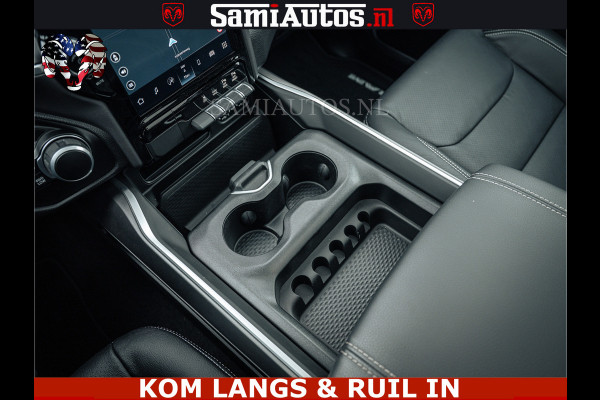 Dodge Ram SPORT | 5.7 V8 4x4 HEMI | PANORAMA DAK | GROOTSCHERM 12 INCH | LPG | Patriot Blue CREW CAB | DUBBELE CABINE | 5 PERSOONS | DC | VOORRAAD NR 2555 - 3325 | De specialist in Amerikaanse pick‑ups in Nederland en Europa.