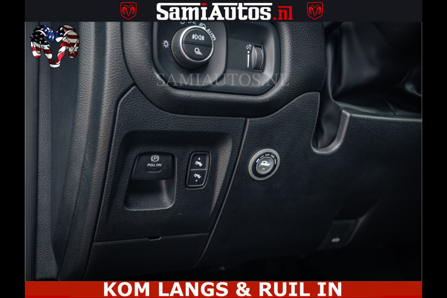 Dodge Ram SPORT | 5.7 V8 4x4 HEMI | PANORAMA DAK | GROOTSCHERM 12 INCH | LPG | Patriot Blue CREW CAB | DUBBELE CABINE | 5 PERSOONS | DC | VOORRAAD NR 2555 - 3325 | De specialist in Amerikaanse pick‑ups in Nederland en Europa.
