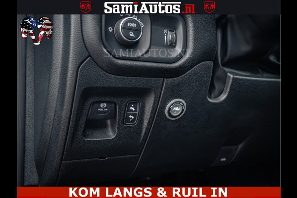 Dodge Ram SPORT | 5.7 V8 4x4 HEMI | PANORAMA DAK | GROOTSCHERM 12 INCH | LPG | Patriot Blue CREW CAB | DUBBELE CABINE | 5 PERSOONS | DC | VOORRAAD NR 2555 - 3325 | De specialist in Amerikaanse pick‑ups in Nederland en Europa.