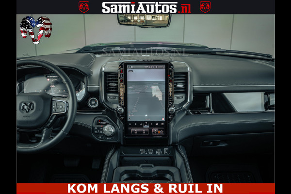Dodge Ram Limited Night H.O 540HP 706Nm | Massage + Full Option | De Meest Luxe en Volle Pick-Up in zijn Klasse | Comfortabele Dubbele Cabine met Royale 5 Zitplaatsen | BPM vrij | Nu Leverbaar uit Voorraad | Voorraad Nr 2328 -  5157 | De specialist in Amerikaanse pick‑ups in Nederland en Europa.