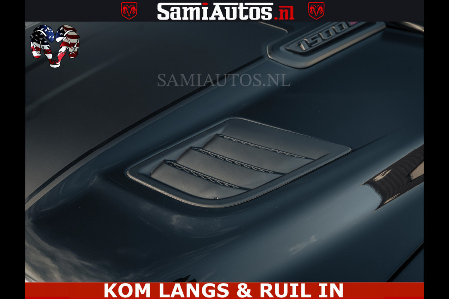 Dodge Ram Limited Night H.O 540HP 706Nm | Massage + Full Option | De Meest Luxe en Volle Pick-Up in zijn Klasse | Comfortabele Dubbele Cabine met Royale 5 Zitplaatsen | BPM vrij | Nu Leverbaar uit Voorraad | Voorraad Nr 2328 -  5157 | De specialist in Amerikaanse pick‑ups in Nederland en Europa.