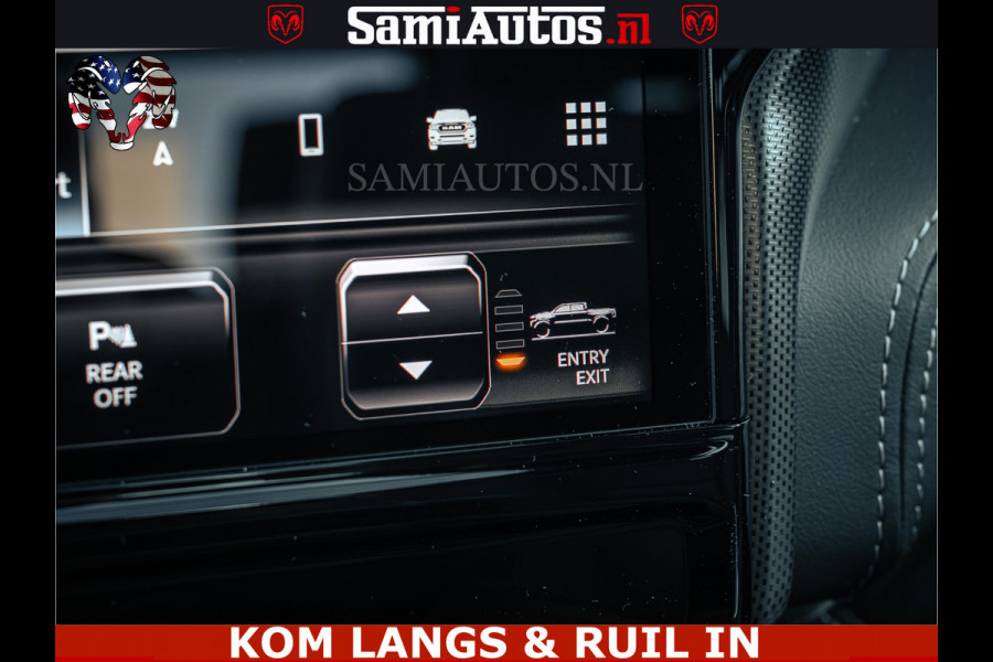 Dodge Ram Limited Night H.O 540HP 706Nm | Massage + Full Option | De Meest Luxe en Volle Pick-Up in zijn Klasse | Comfortabele Dubbele Cabine met Royale 5 Zitplaatsen | BPM vrij | Nu Leverbaar uit Voorraad | Voorraad Nr 2328 -  5157 | De specialist in Amerikaanse pick‑ups in Nederland en Europa.
