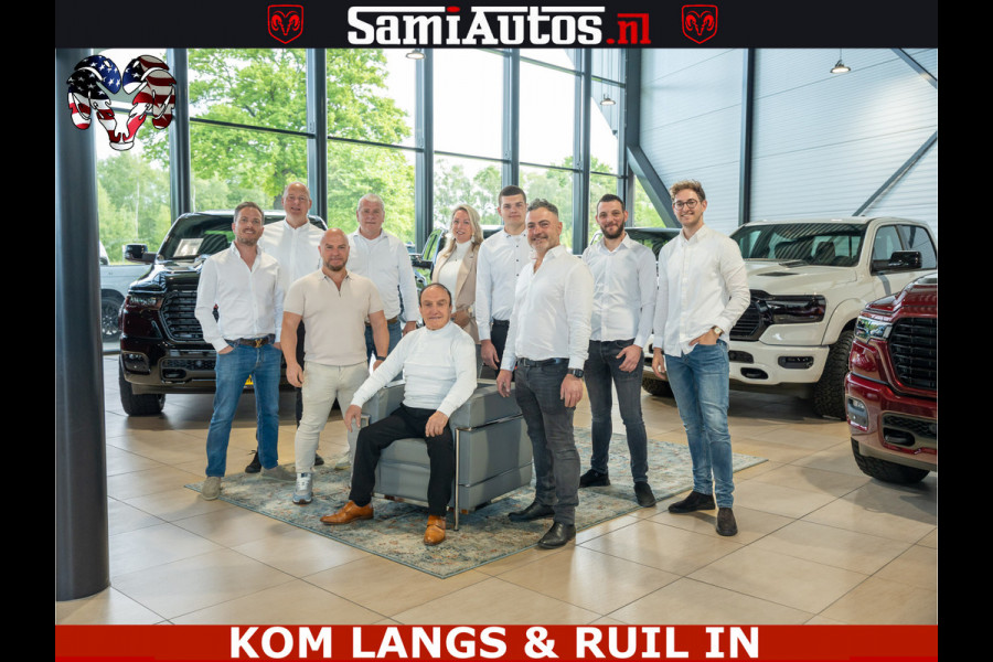 Dodge Ram Limited Night H.O 540HP 706Nm | Massage + Full Option | De Meest Luxe en Volle Pick-Up in zijn Klasse | Comfortabele Dubbele Cabine met Royale 5 Zitplaatsen | BPM vrij | Nu Leverbaar uit Voorraad | Voorraad Nr 2328 -  5157 | De specialist in Amerikaanse pick‑ups in Nederland en Europa.