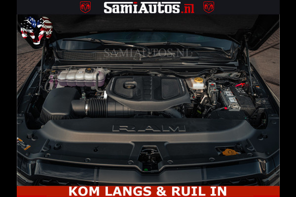 Dodge Ram Limited Night H.O 540HP 706Nm | Massage + Full Option | De Meest Luxe en Volle Pick-Up in zijn Klasse | Comfortabele Dubbele Cabine met Royale 5 Zitplaatsen | BPM vrij | Nu Leverbaar uit Voorraad | Voorraad Nr 2328 -  5157 | De specialist in Amerikaanse pick‑ups in Nederland en Europa.