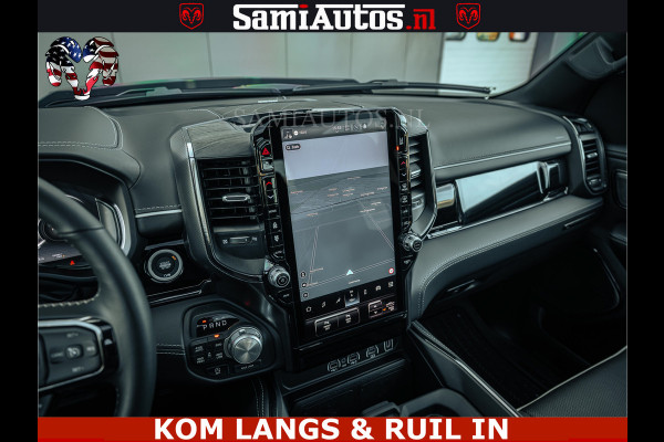 Dodge Ram Limited Night H.O 540HP 706Nm | Massage + Full Option | De Meest Luxe en Volle Pick-Up in zijn Klasse | Comfortabele Dubbele Cabine met Royale 5 Zitplaatsen | BPM vrij | Nu Leverbaar uit Voorraad | Voorraad Nr 2328 -  5157 | De specialist in Amerikaanse pick‑ups in Nederland en Europa.