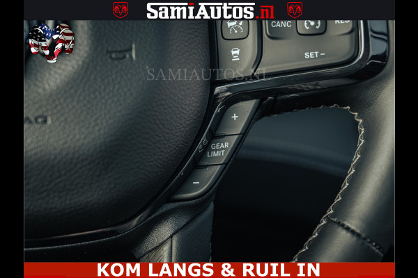 Dodge Ram Limited Night H.O 540HP 706Nm | Massage + Full Option | De Meest Luxe en Volle Pick-Up in zijn Klasse | Comfortabele Dubbele Cabine met Royale 5 Zitplaatsen | BPM vrij | Nu Leverbaar uit Voorraad | Voorraad Nr 2328 -  5157 | De specialist in Amerikaanse pick‑ups in Nederland en Europa.