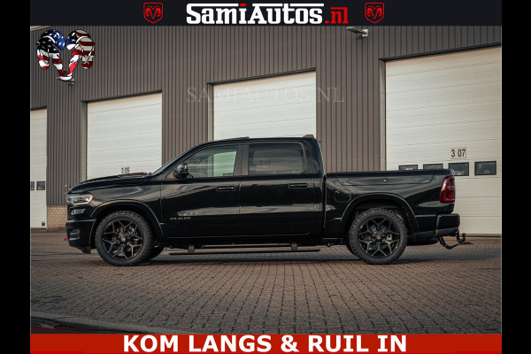 Dodge Ram Limited Night H.O 540HP 706Nm | Massage + Full Option | De Meest Luxe en Volle Pick-Up in zijn Klasse | Comfortabele Dubbele Cabine met Royale 5 Zitplaatsen | BPM vrij | Nu Leverbaar uit Voorraad | Voorraad Nr 2328 -  5157 | De specialist in Amerikaanse pick‑ups in Nederland en Europa.