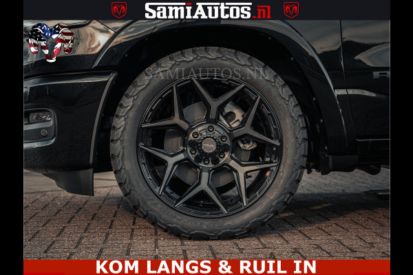 Dodge Ram Limited Night H.O 540HP 706Nm | Massage + Full Option | De Meest Luxe en Volle Pick-Up in zijn Klasse | Comfortabele Dubbele Cabine met Royale 5 Zitplaatsen | BPM vrij | Nu Leverbaar uit Voorraad | Voorraad Nr 2328 -  5157 | De specialist in Amerikaanse pick‑ups in Nederland en Europa.