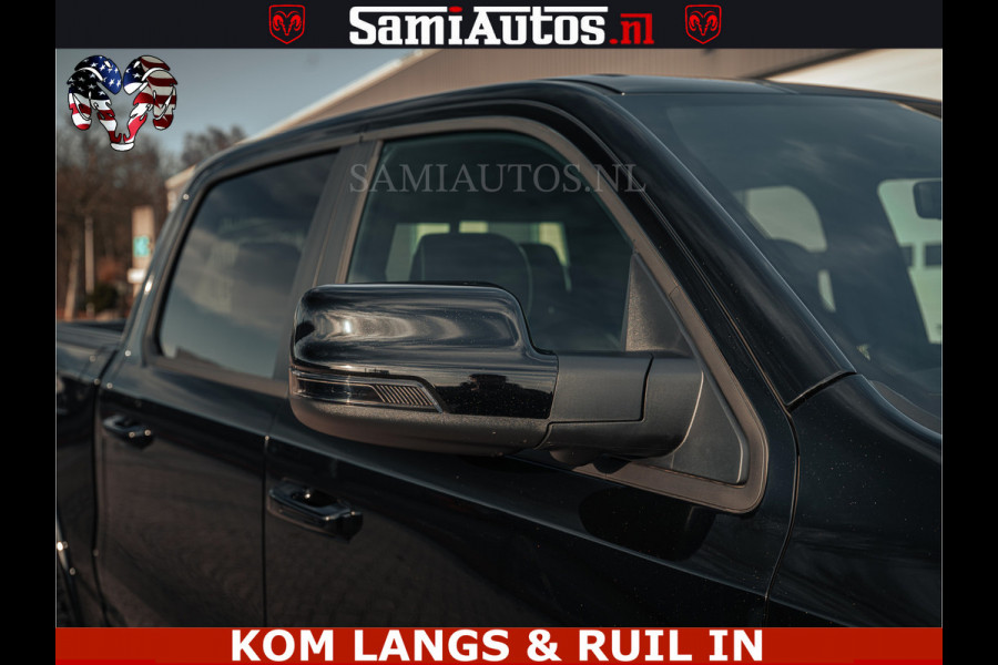 Dodge Ram Limited Night H.O 540HP 706Nm | Massage + Full Option | De Meest Luxe en Volle Pick-Up in zijn Klasse | Comfortabele Dubbele Cabine met Royale 5 Zitplaatsen | BPM vrij | Nu Leverbaar uit Voorraad | Voorraad Nr 2328 -  5157 | De specialist in Amerikaanse pick‑ups in Nederland en Europa.