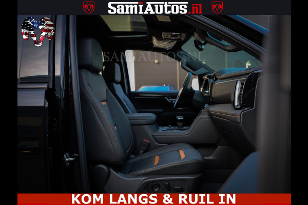 GMC Sierra AT4 6.2 V8 4X4 | VIRTUAL COCKPIT | LPG | HUD | BOM VOL | DC | RAM DEALER NEDERLAND | Dubbele Cabine met Royale 5 Zitplaatsen | BPM vrij | Nu Leverbaar uit Voorraad | Voorraad Nr 261530 | | De specialist in Amerikaanse pick‑ups in Nederland en Europa.