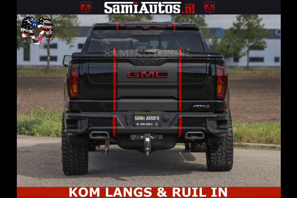 GMC Sierra AT4 6.2 V8 4X4 | VIRTUAL COCKPIT | LPG | HUD | BOM VOL | DC | RAM DEALER NEDERLAND | Dubbele Cabine met Royale 5 Zitplaatsen | BPM vrij | Nu Leverbaar uit Voorraad | Voorraad Nr 261530 | | De specialist in Amerikaanse pick‑ups in Nederland en Europa.
