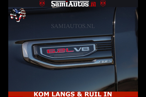 GMC Sierra AT4 6.2 V8 4X4 | VIRTUAL COCKPIT | LPG | HUD | BOM VOL | DC | RAM DEALER NEDERLAND | Dubbele Cabine met Royale 5 Zitplaatsen | BPM vrij | Nu Leverbaar uit Voorraad | Voorraad Nr 261530 | | De specialist in Amerikaanse pick‑ups in Nederland en Europa.