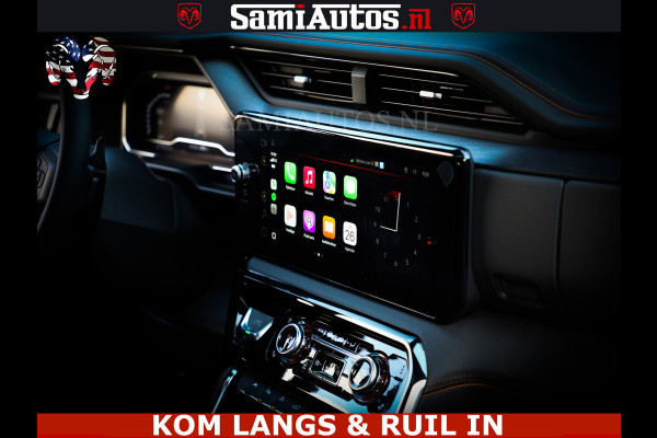 GMC Sierra AT4 6.2 V8 4X4 | VIRTUAL COCKPIT | LPG | HUD | BOM VOL | DC | RAM DEALER NEDERLAND | Dubbele Cabine met Royale 5 Zitplaatsen | BPM vrij | Nu Leverbaar uit Voorraad | Voorraad Nr 261530 | | De specialist in Amerikaanse pick‑ups in Nederland en Europa.