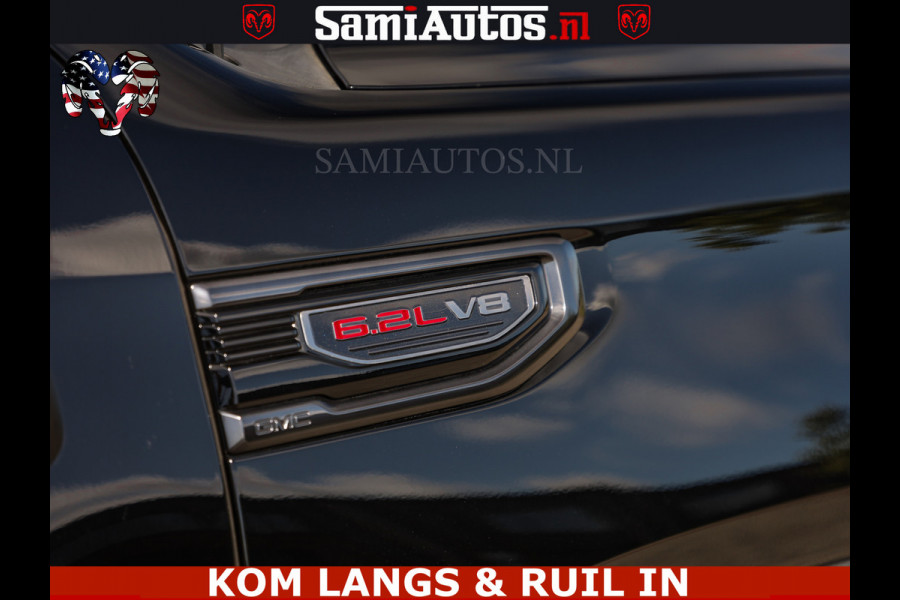 GMC Sierra AT4 6.2 V8 4X4 | VIRTUAL COCKPIT | LPG | HUD | BOM VOL | DC | RAM DEALER NEDERLAND | Dubbele Cabine met Royale 5 Zitplaatsen | BPM vrij | Nu Leverbaar uit Voorraad | Voorraad Nr 261530 | | De specialist in Amerikaanse pick‑ups in Nederland en Europa.