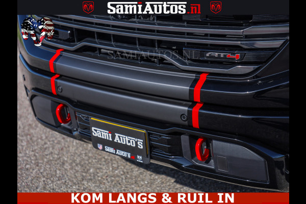 GMC Sierra AT4 6.2 V8 4X4 | VIRTUAL COCKPIT | LPG | HUD | BOM VOL | DC | RAM DEALER NEDERLAND | Dubbele Cabine met Royale 5 Zitplaatsen | BPM vrij | Nu Leverbaar uit Voorraad | Voorraad Nr 261530 | | De specialist in Amerikaanse pick‑ups in Nederland en Europa.