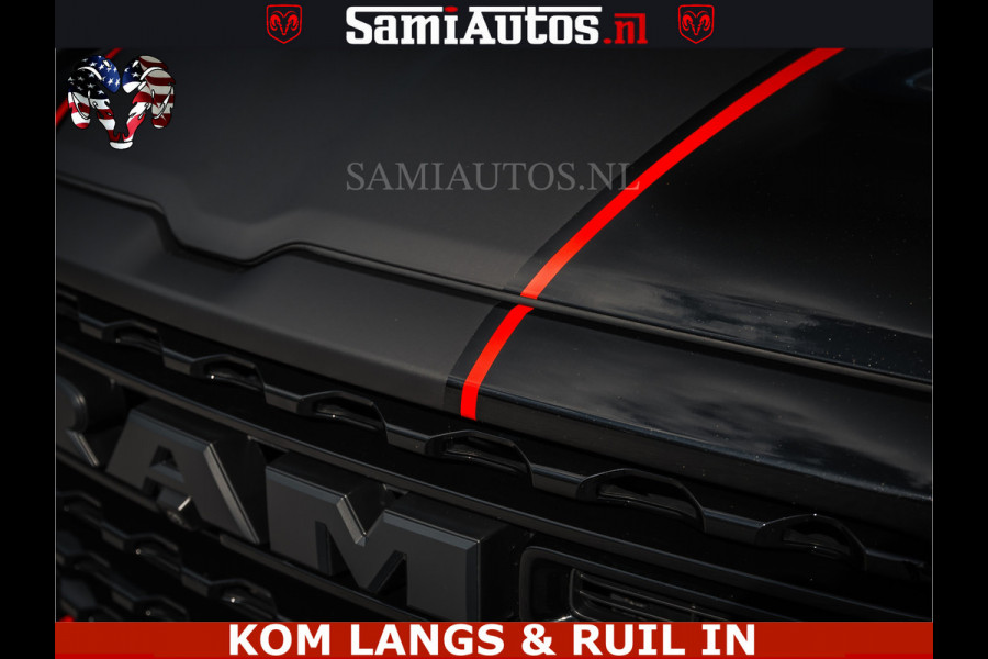 Dodge Ram HULK Pack | Limited Night H.O 540HP 706Nm | Massage + Full Option | De Meest Luxe en Volle Pick-Up in zijn Klasse | Hulk Pack is Comfortabele Dubbele Cabine met Royale 5 Zitplaatsen | BPM vrij | Nu Leverbaar uit Voorraad | Voorraad Nr 2353 - 5412 | De specialist in Amerikaanse pick‑ups in Nederland en Europa.