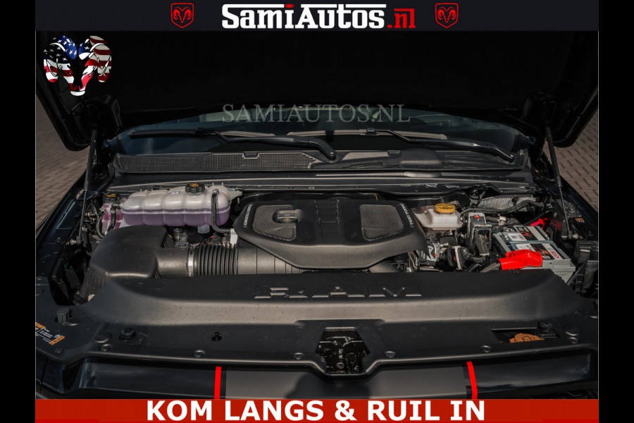 Dodge Ram HULK Pack | Limited Night H.O 540HP 706Nm | Massage + Full Option | De Meest Luxe en Volle Pick-Up in zijn Klasse | Hulk Pack is Comfortabele Dubbele Cabine met Royale 5 Zitplaatsen | BPM vrij | Nu Leverbaar uit Voorraad | Voorraad Nr 2353 - 5412 | De specialist in Amerikaanse pick‑ups in Nederland en Europa.