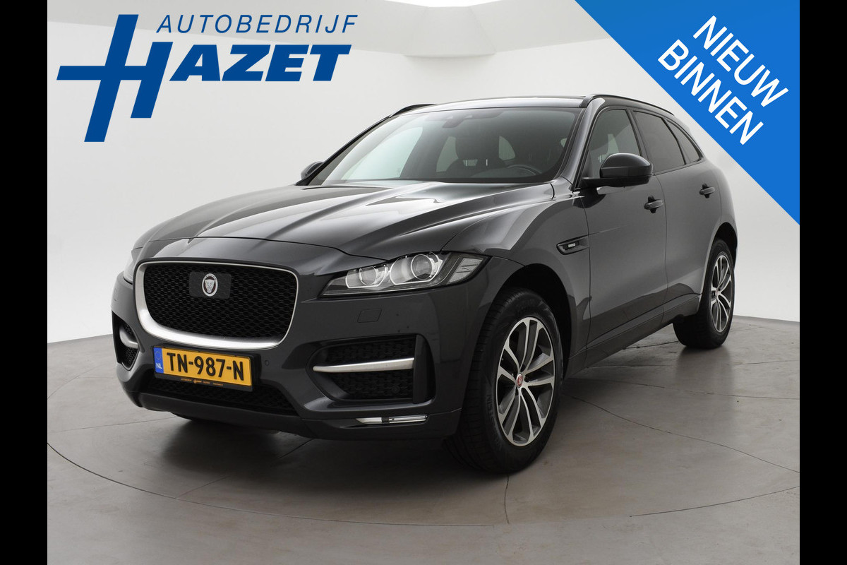 Jaguar F-Pace 2.0T 250 PK AWD R-SPORT + PANORAMA | ADAPTIVE CC | MERIDIAN AUDIO | STOELVERW. V+A | CAMERA