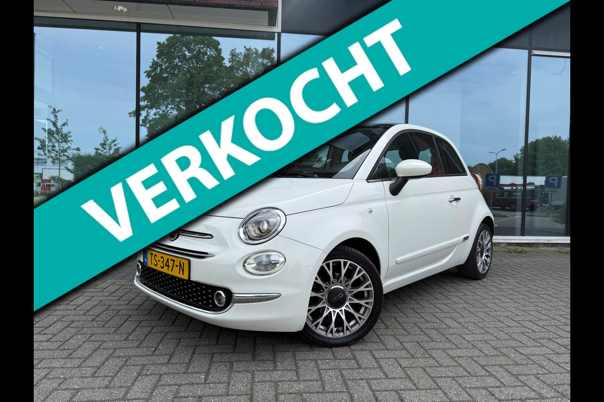 Fiat 500 0.9 TwinAir Turbo Lounge - Automaat - Navi - Airco - Parkeerhulp - Org.NL