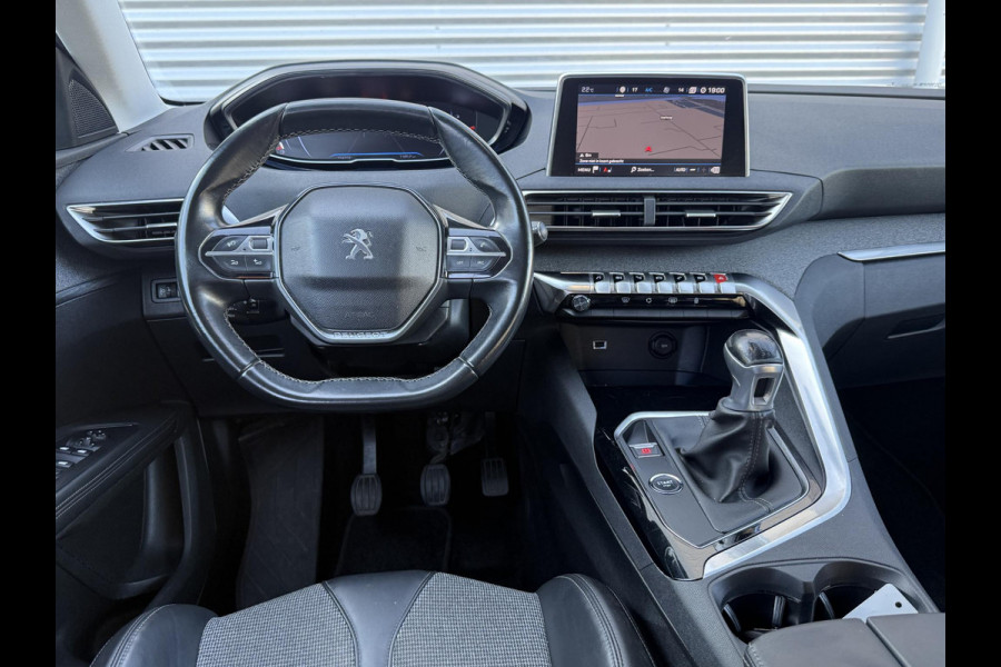 Peugeot 5008 1.2 PureTech Blue Lease GT-Line 7p 2e Eigenaar|Navi|Camera|Cruise|Trekhaak|Carplay|i-Cockpit|PDC V+A|D-riem vv in 2024|APK tot 04-2027