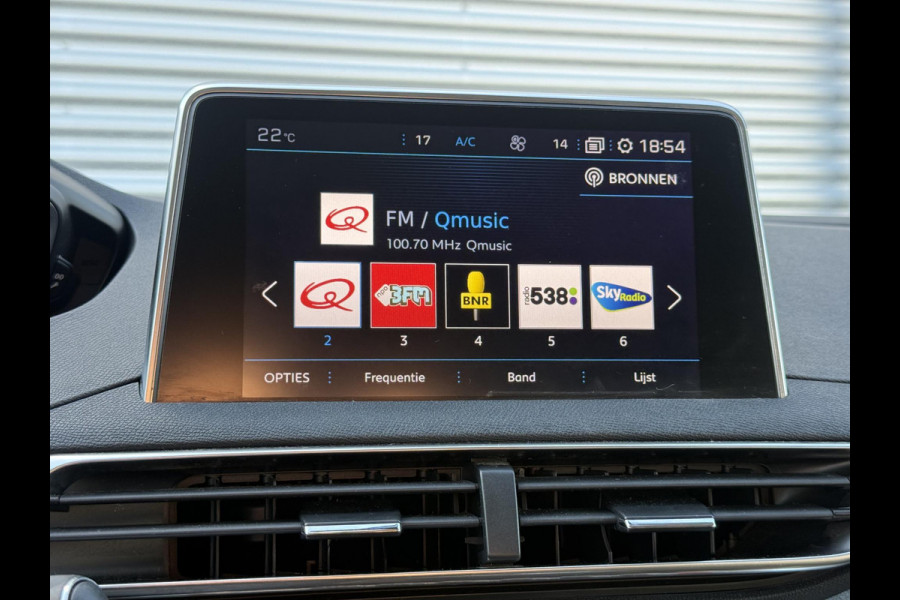 Peugeot 5008 1.2 PureTech Blue Lease GT-Line 7p 2e Eigenaar|Navi|Camera|Cruise|Trekhaak|Carplay|i-Cockpit|PDC V+A|D-riem vv in 2024|APK tot 04-2027
