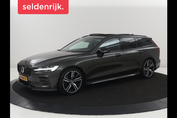 Volvo V60 2.0 B3 R-Design | Panoramadak | Trekhaak | Leder | Memory | Stuur/stoel verwarming | Harman/Kardon | Camera | Adaptive cruise | Carplay |