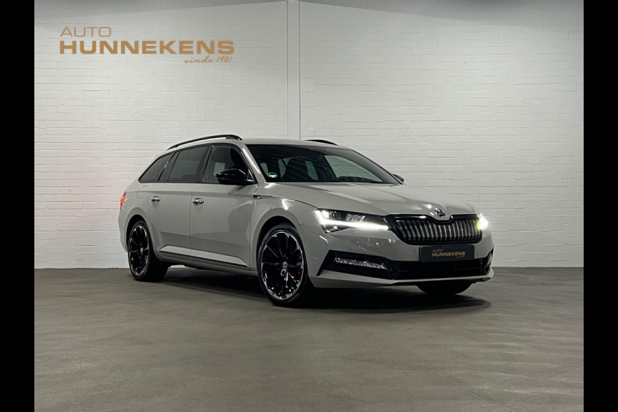 Škoda Superb Combi 1.4 TSI iV Sportline Business Trekhaak | Cruise control | Carplay | Stoelverwarming | Achteruitrijcamera | Navigatie | Keyless | Leder/Alcantara
