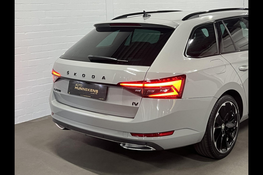 Škoda Superb Combi 1.4 TSI iV Sportline Business Trekhaak | Cruise control | Carplay | Stoelverwarming | Achteruitrijcamera | Navigatie | Keyless | Leder/Alcantara