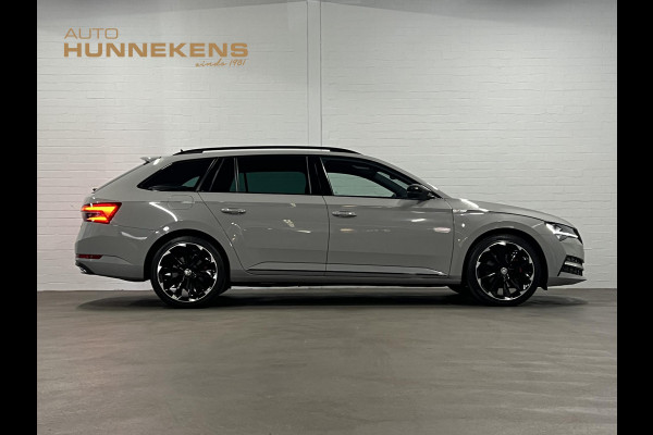 Škoda Superb Combi 1.4 TSI iV Sportline Business Trekhaak | Cruise control | Carplay | Stoelverwarming | Achteruitrijcamera | Navigatie | Keyless | Leder/Alcantara