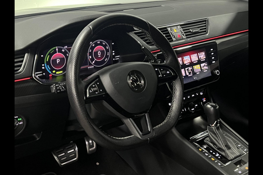 Škoda Superb Combi 1.4 TSI iV Sportline Business Trekhaak | Cruise control | Carplay | Stoelverwarming | Achteruitrijcamera | Navigatie | Keyless | Leder/Alcantara