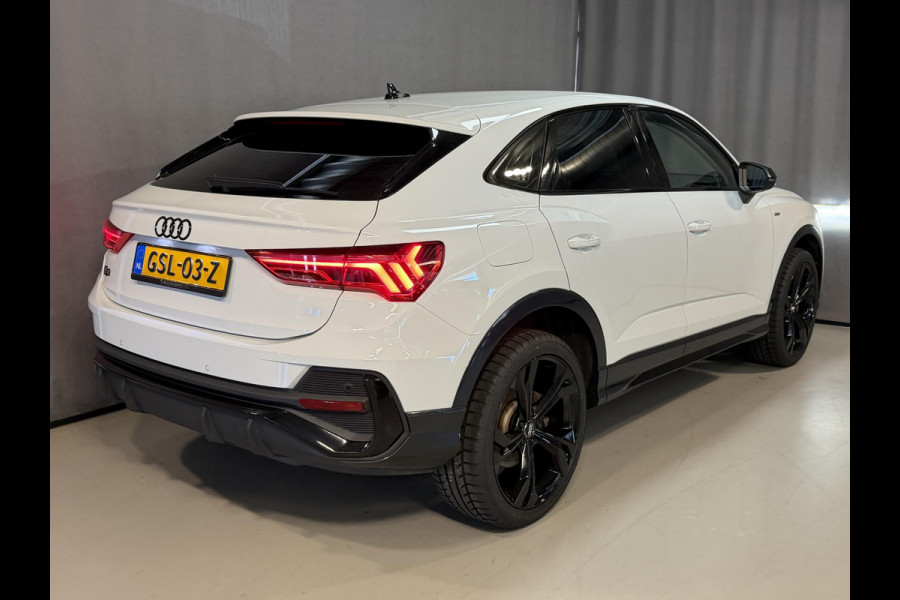 Audi Q3 Sportback 45 TFSI e S Edition 20"/Adaptieve cruise/Dodehoek/LED/Elektrische klep/Keyless/Stoelverwarming/PDC v+a/Apple Carplay & Android Auto