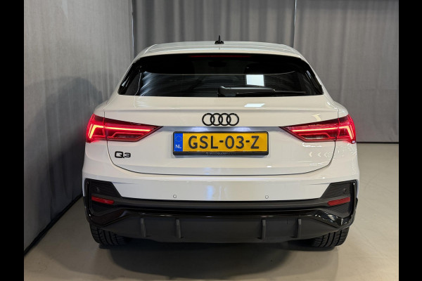Audi Q3 Sportback 45 TFSI e S Edition 20"/Adaptieve cruise/Dodehoek/LED/Elektrische klep/Keyless/Stoelverwarming/PDC v+a/Apple Carplay & Android Auto