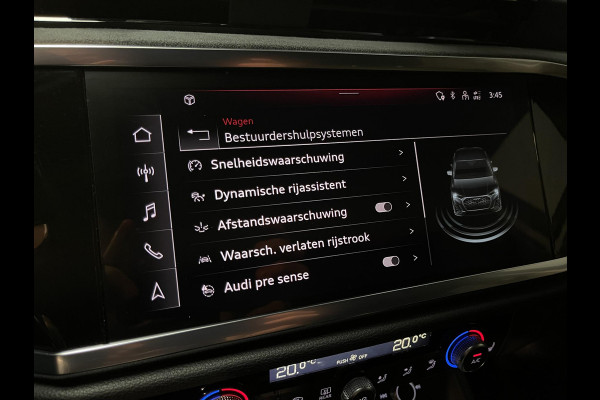 Audi Q3 Sportback 45 TFSI e S Edition 20"/Adaptieve cruise/Dodehoek/LED/Elektrische klep/Keyless/Stoelverwarming/PDC v+a/Apple Carplay & Android Auto