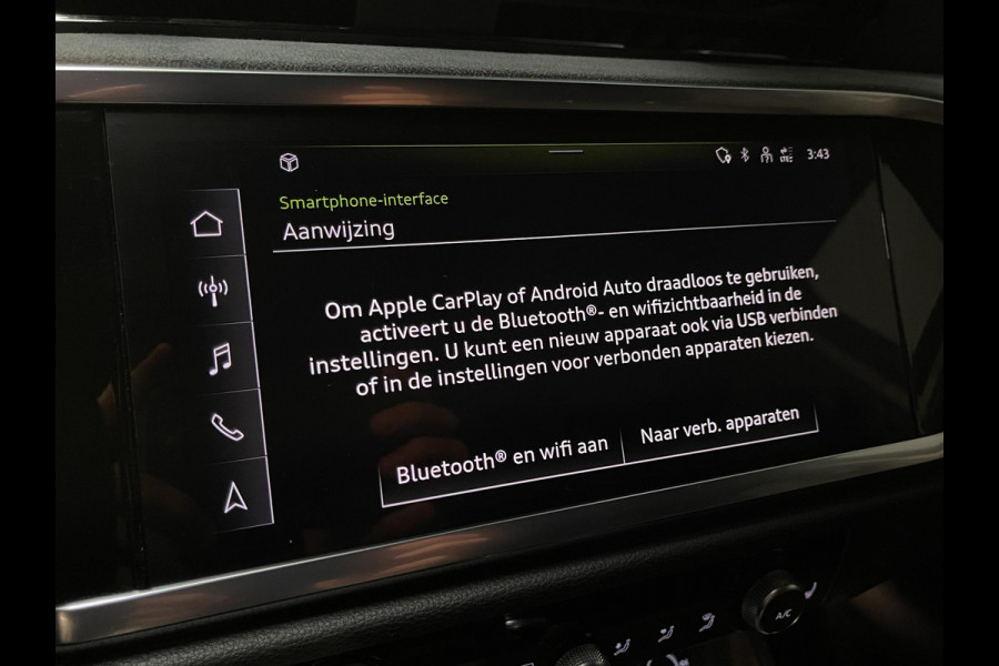 Audi Q3 Sportback 45 TFSI e S Edition 20"/Adaptieve cruise/Dodehoek/LED/Elektrische klep/Keyless/Stoelverwarming/PDC v+a/Apple Carplay & Android Auto