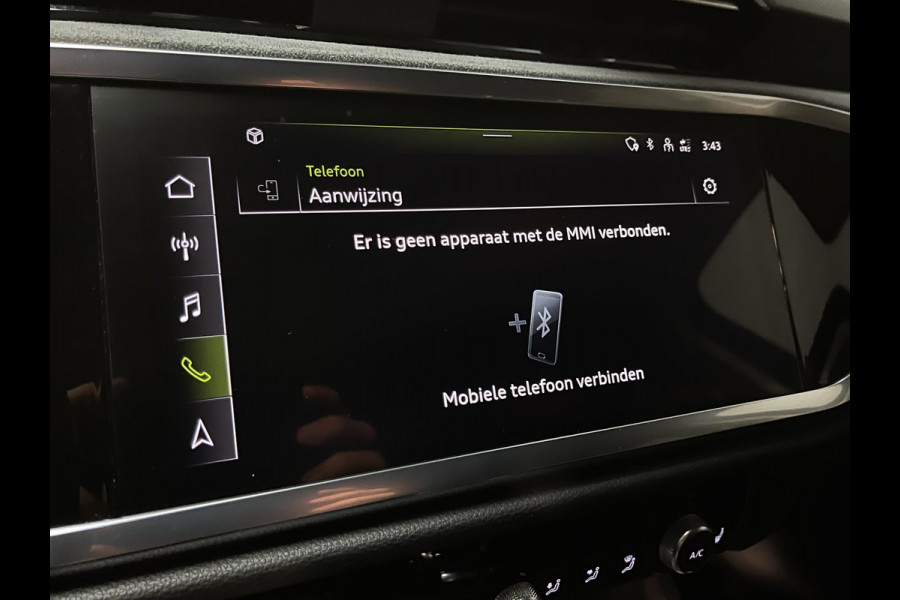 Audi Q3 Sportback 45 TFSI e S Edition 20"/Adaptieve cruise/Dodehoek/LED/Elektrische klep/Keyless/Stoelverwarming/PDC v+a/Apple Carplay & Android Auto
