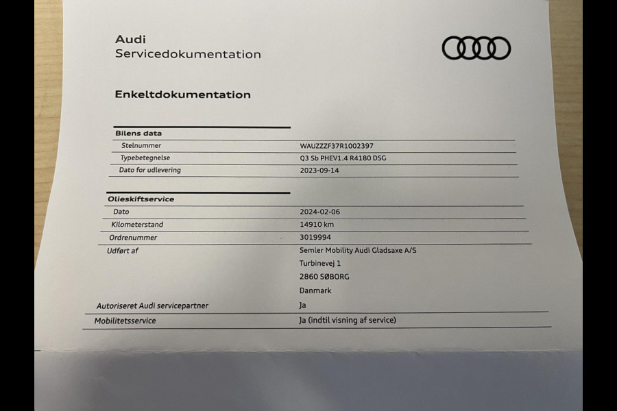 Audi Q3 Sportback 45 TFSI e S Edition 20"/Adaptieve cruise/Dodehoek/LED/Elektrische klep/Keyless/Stoelverwarming/PDC v+a/Apple Carplay & Android Auto