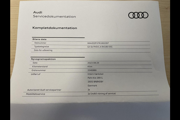 Audi Q3 Sportback 45 TFSI e S Edition 20"/Adaptieve cruise/Dodehoek/LED/Elektrische klep/Keyless/Stoelverwarming/PDC v+a/Apple Carplay & Android Auto