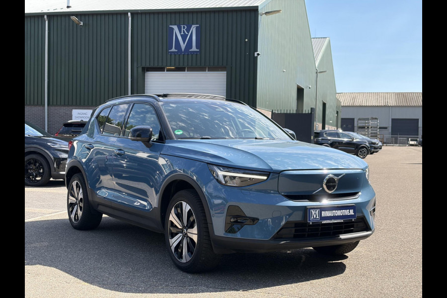Volvo XC40 Recharge Ultimate 70 kWh SOH 97% | WARMTEPOMP | PANORAMADAK | ELEKTRISCHE TREKHAAK | 360° CAMERA | HARMAN KARDON | STOEL- & STUURVERWARMING | ELEKTRISCHE STOELEN MET GEHEUGEN | VOLVO DEALER ONDERHOUDEN | ALL-IN-PRIJS |