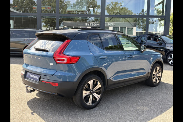 Volvo XC40 Recharge Ultimate 70 kWh SOH 97% | WARMTEPOMP | PANORAMADAK | ELEKTRISCHE TREKHAAK | 360° CAMERA | HARMAN KARDON | STOEL- & STUURVERWARMING | ELEKTRISCHE STOELEN MET GEHEUGEN | VOLVO DEALER ONDERHOUDEN | ALL-IN-PRIJS |