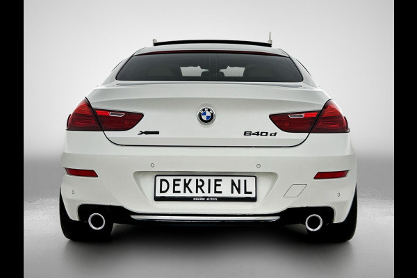 BMW 6 Serie Gran Coupé 313PK 640D Xdrive Frozen Brilliant White Euro6 High Executive Performance / Airco-ecc / Navi / schuif-Panorama dak / Leder / Camera / Apk nieuw