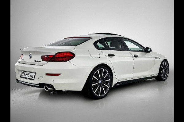 BMW 6 Serie Gran Coupé 313PK 640D Xdrive Frozen Brilliant White Euro6 High Executive Performance / Airco-ecc / Navi / schuif-Panorama dak / Leder / Camera / Apk nieuw