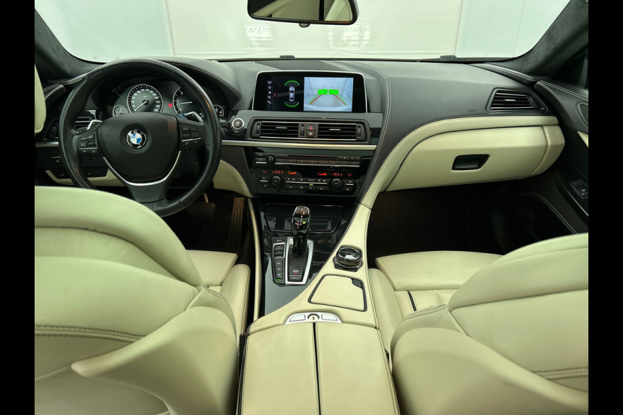 BMW 6 Serie Gran Coupé 313PK 640D Xdrive Frozen Brilliant White Euro6 High Executive Performance / Airco-ecc / Navi / schuif-Panorama dak / Leder / Camera / Apk nieuw