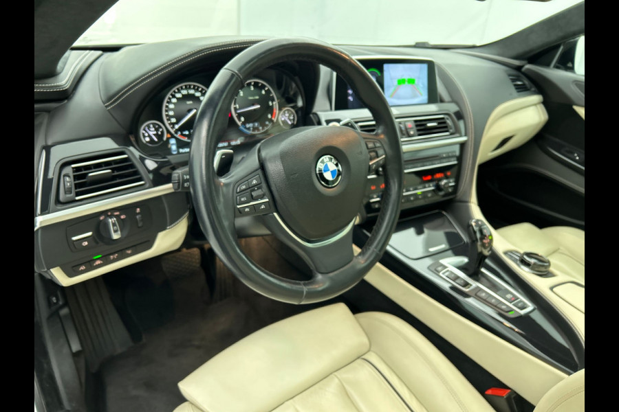 BMW 6 Serie Gran Coupé 313PK 640D Xdrive Frozen Brilliant White Euro6 High Executive Performance / Airco-ecc / Navi / schuif-Panorama dak / Leder / Camera / Apk nieuw