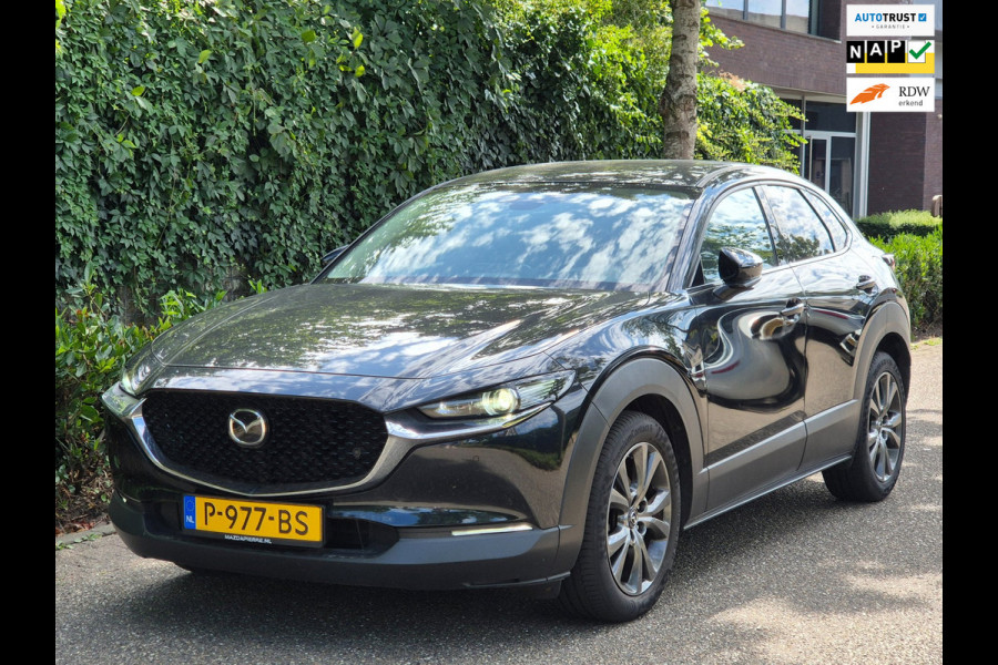 Mazda CX-30 2.0 LUXURY e-SkyActiv-X M Hybrid Luxury BOSE Geluid 1e Eigenaar NL NAP Navi Dode hoek Trekhaak volle optielijst