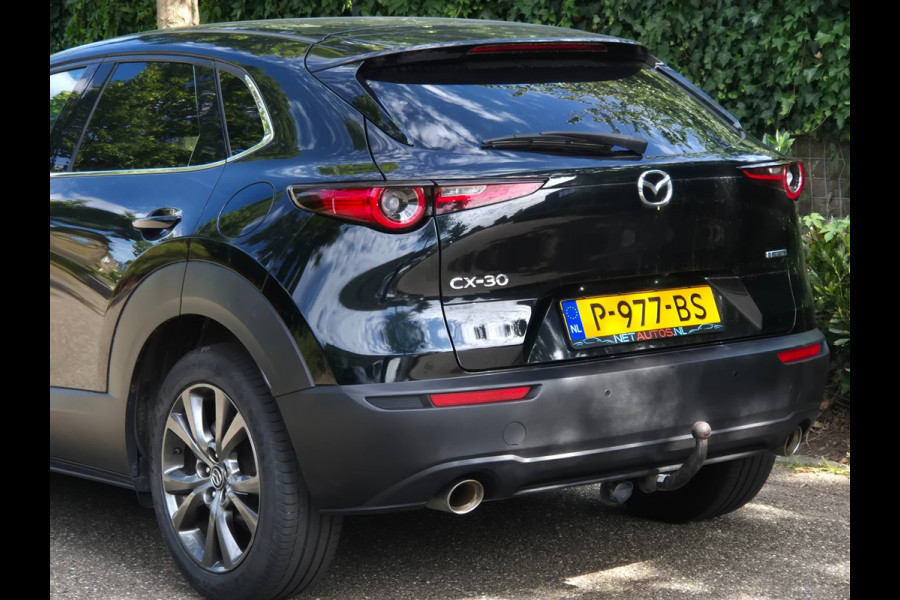 Mazda CX-30 2.0 LUXURY e-SkyActiv-X M Hybrid Luxury BOSE Geluid 1e Eigenaar NL NAP Navi Dode hoek Trekhaak volle optielijst